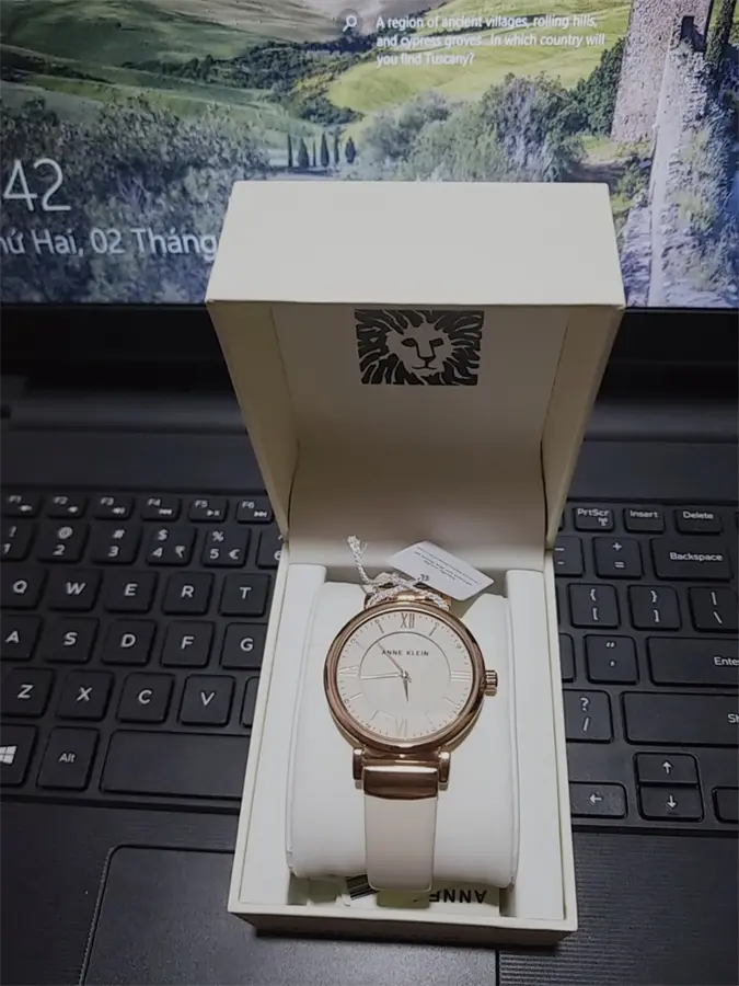 Khách hàng review Đồng hồ ANNE KLEIN 36 mm Nữ AK/2666RGIV 1