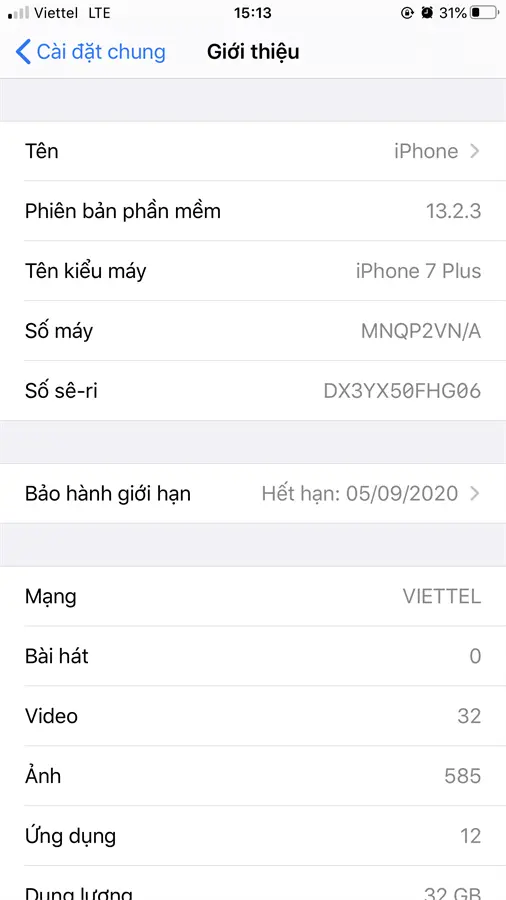 Khách hàng review Điện thoại iPhone 7 Plus 32GB 9