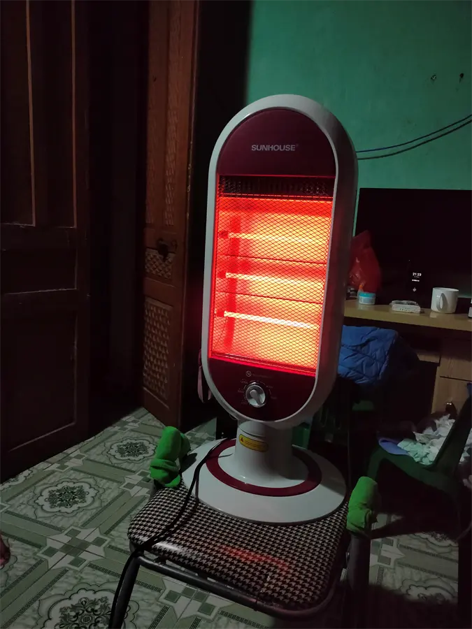 Khách hàng review Quạt sưởi Sunhouse SHD7022 1200 W 1