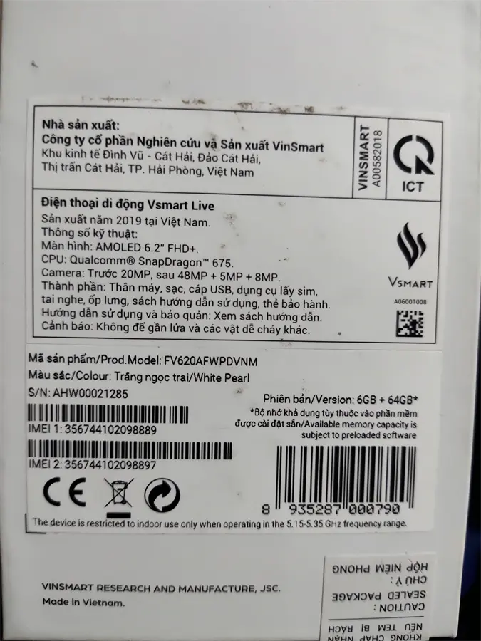 Khách hàng review Điện thoại Vsmart Live (6GB/64GB) 23