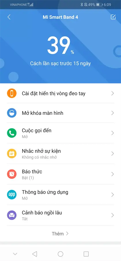 Khách hàng review Vòng đeo tay thông minh Mi Band 4 39