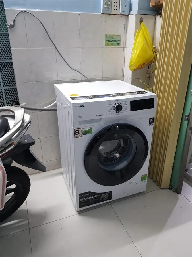 Khách hàng review Máy giặt Toshiba Inverter 8.5 Kg TW-BH95S2V WK 102