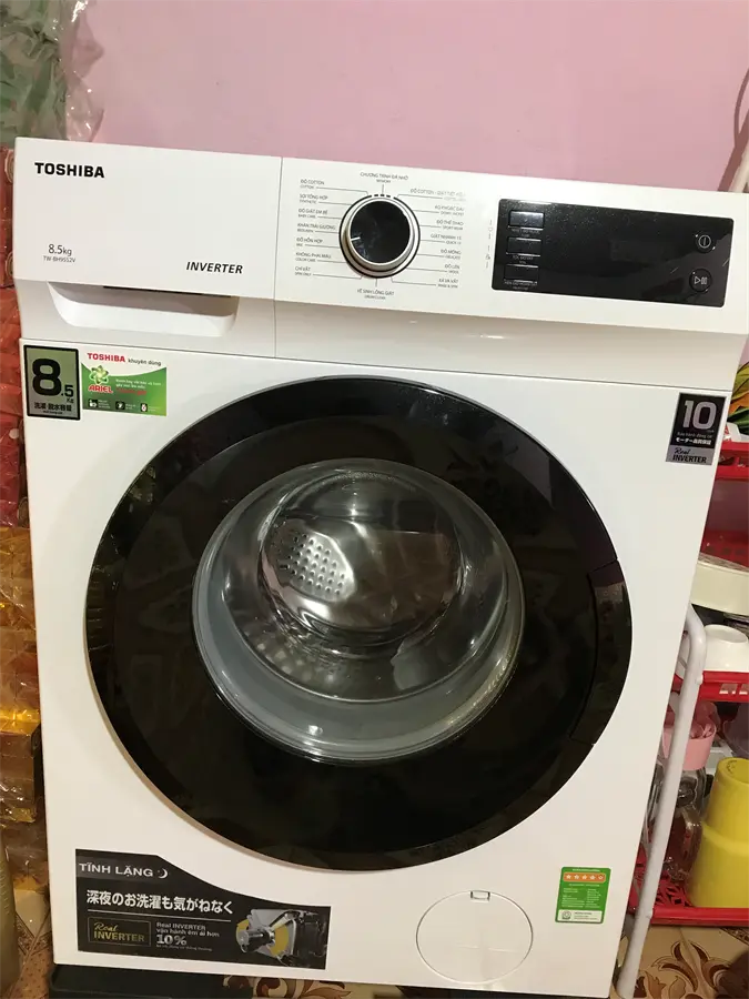 Khách hàng review Máy giặt Toshiba Inverter 8.5 Kg TW-BH95S2V WK 101
