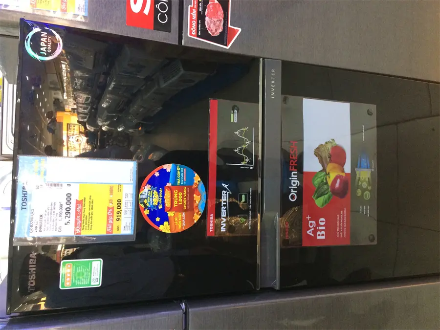 Khách hàng review Tủ lạnh Toshiba Inverter 180 lít GR-B22VU UKG 85