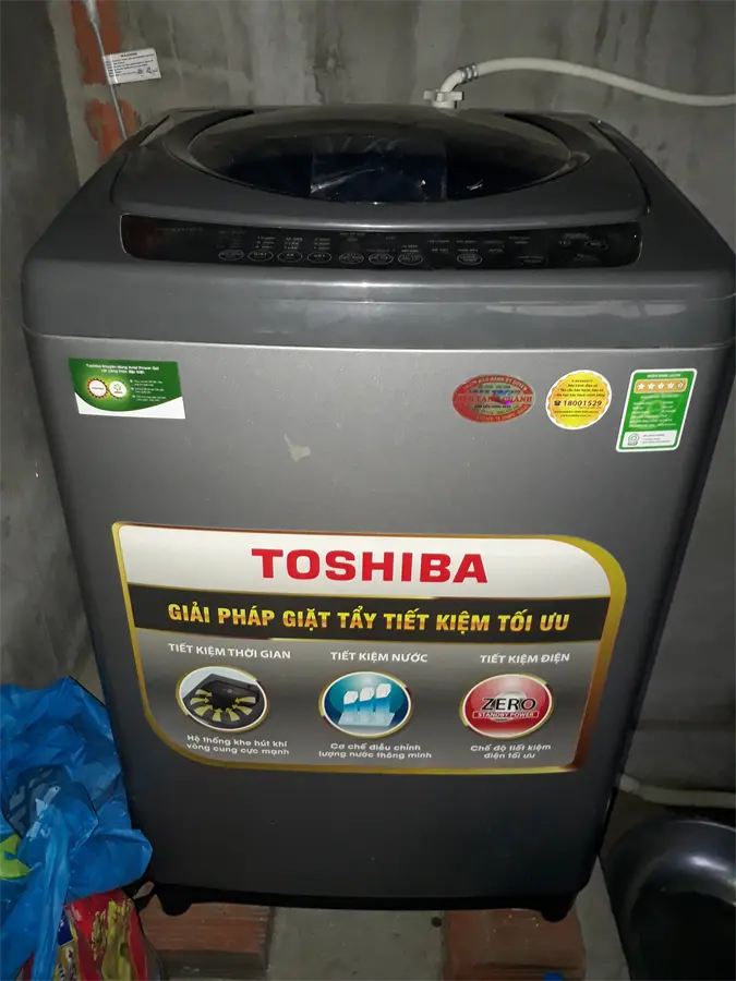 Khách hàng review Máy giặt Toshiba 9 Kg AW-H1000GV SB 7