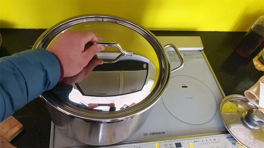 Khách hàng review Nồi inox 3 đáy nắp inox 32 cm Fivestar N32-3D 2