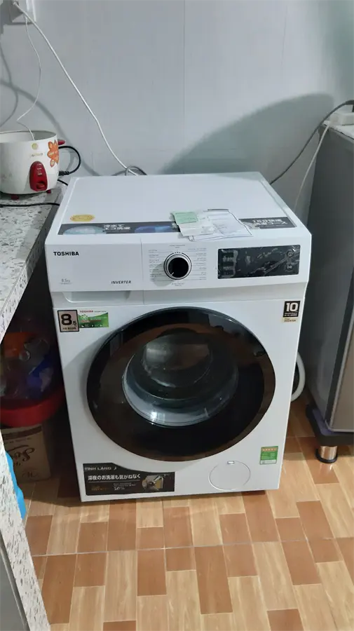 Khách hàng review Máy giặt Toshiba Inverter 8.5 Kg TW-BH95S2V WK 92