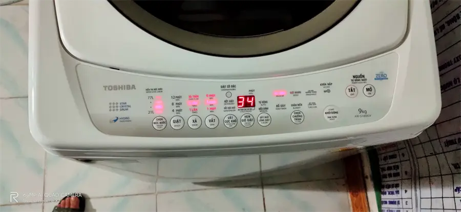Khách hàng review Máy giặt Toshiba 9kg AW-G1000GV WG 3