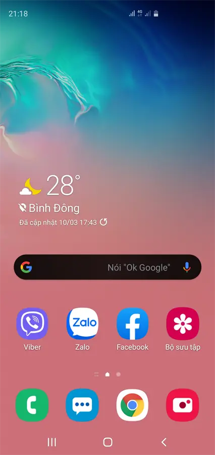Khách hàng review Điện thoại Samsung Galaxy S10  2