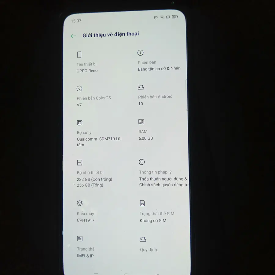 Khách hàng review Điện thoại OPPO Reno 2