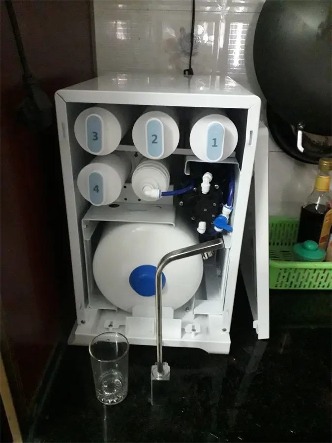 Khách hàng review Máy lọc nước RO Hydrogen Kangaroo KG100HU 5 lõi 5