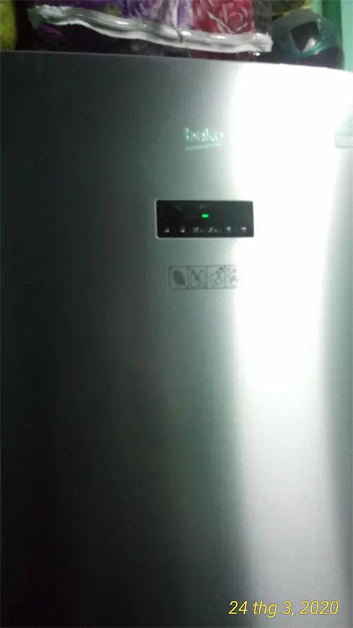 Khách hàng review Tủ lạnh Beko Inverter 323 lít RCNT340E50VZX 4