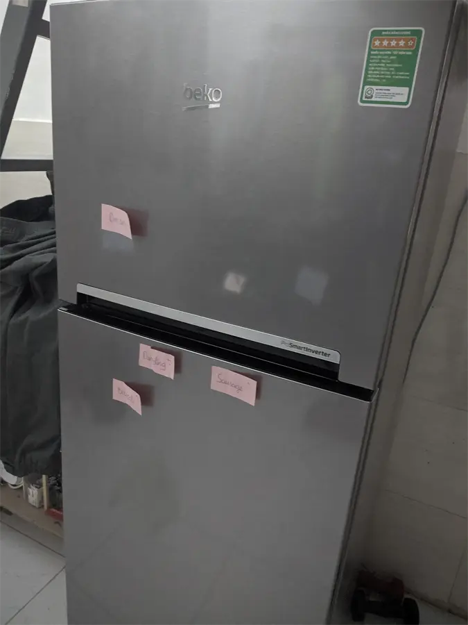 Khách hàng review Tủ lạnh Beko Inverter 188 lít RDNT200I50VS 58