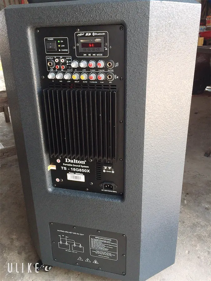 Khách hàng review Loa kéo karaoke Dalton TS-18G850X 850W 23