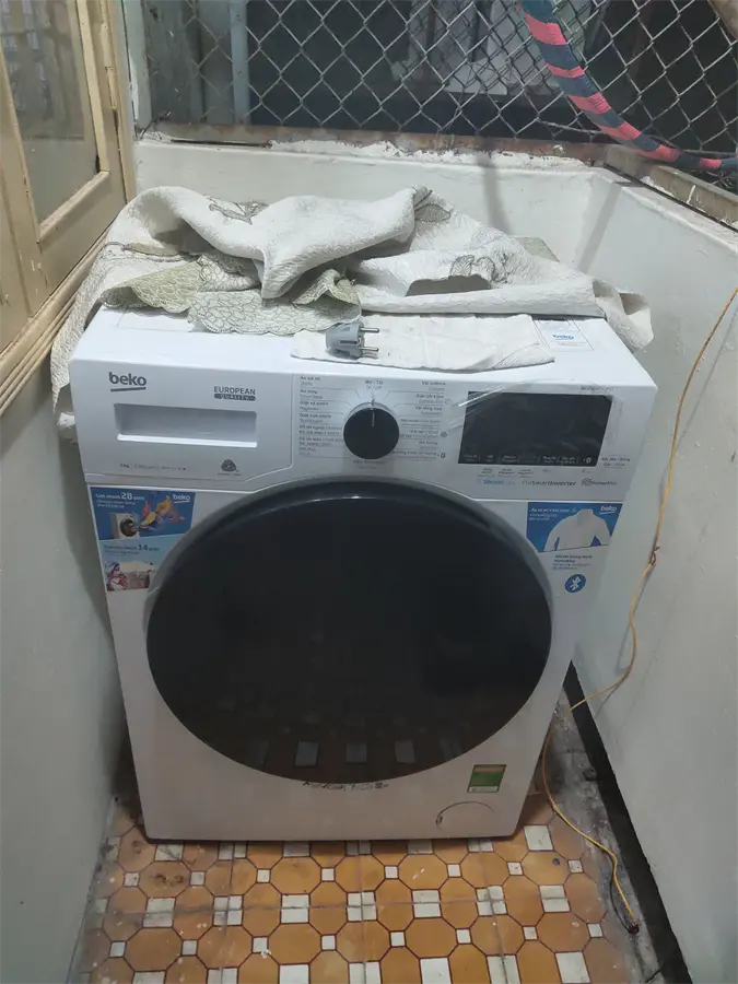 Khách hàng review Máy giặt Beko Inverter 9 kg WCV9649XWST 16