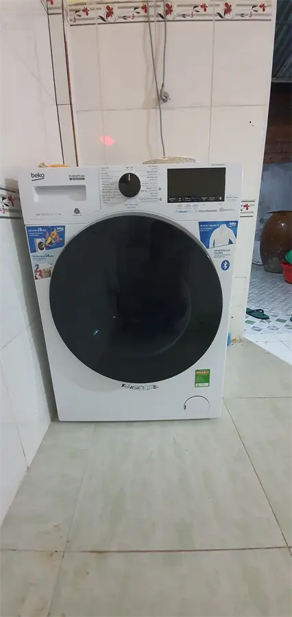 Khách hàng review Máy giặt Beko Inverter 9 kg WCV9649XWST 15