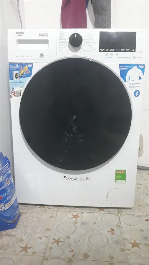 Khách hàng review Máy giặt Beko Inverter 9 kg WCV9649XWST 13
