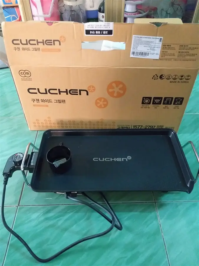 Khách hàng review Bếp nướng điện Cuchen CHG – G 1000W 1