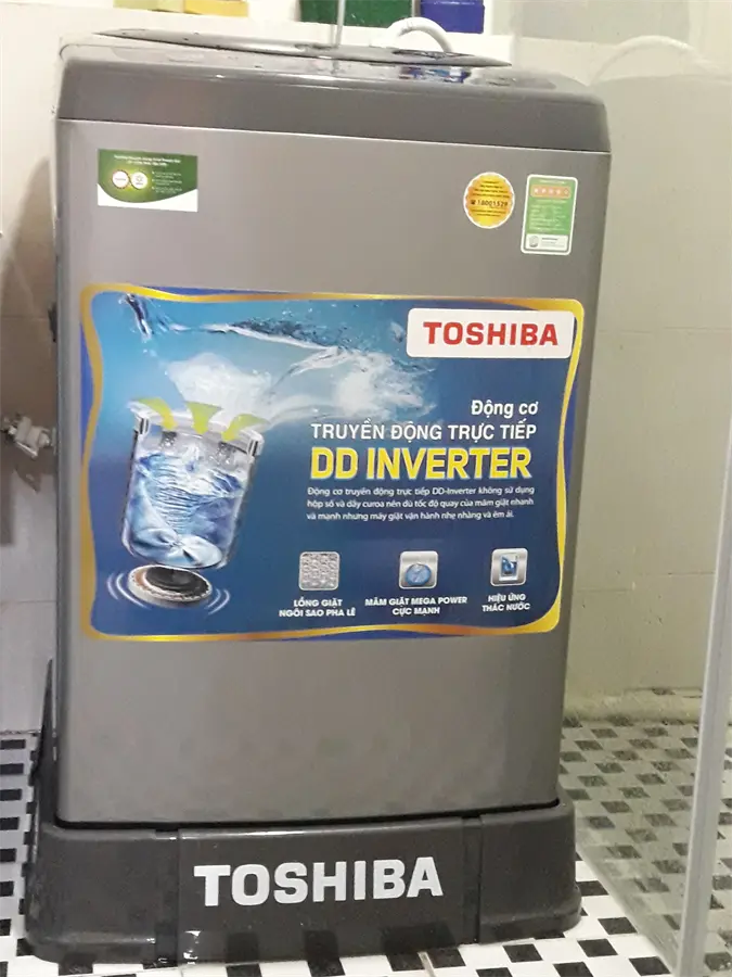Khách hàng review Máy giặt Toshiba Inverter 9 Kg AW-DJ1000CV SK 6