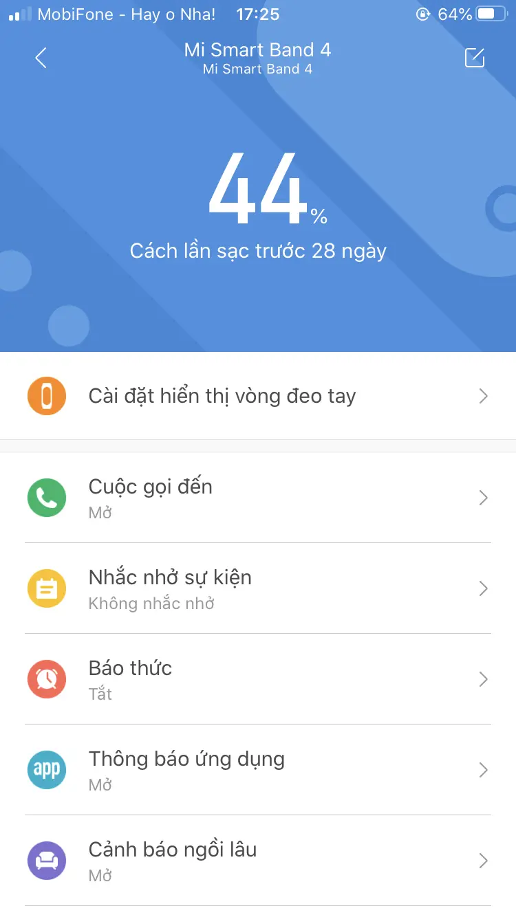 Khách hàng review Vòng đeo tay thông minh Mi Band 4 14