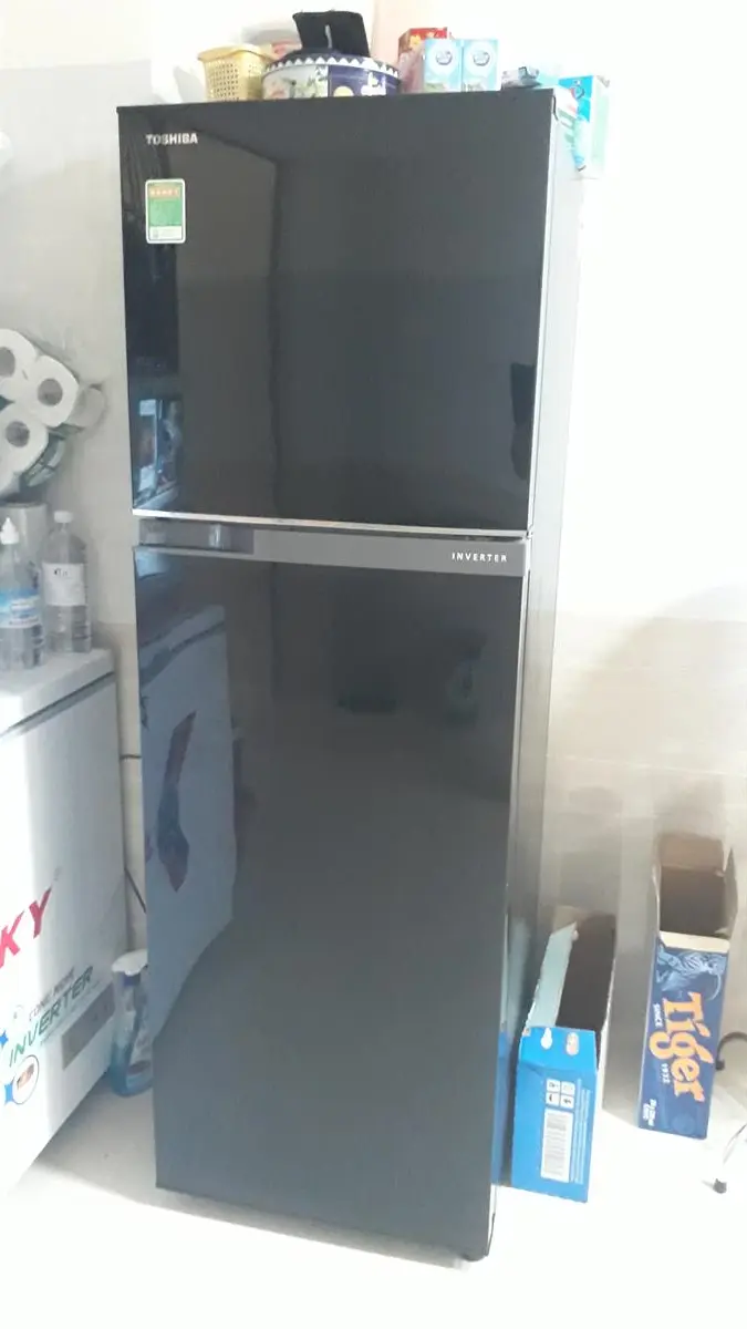 Khách hàng review Tủ lạnh Toshiba Inverter 253 lít GR-B31VU UKG 7