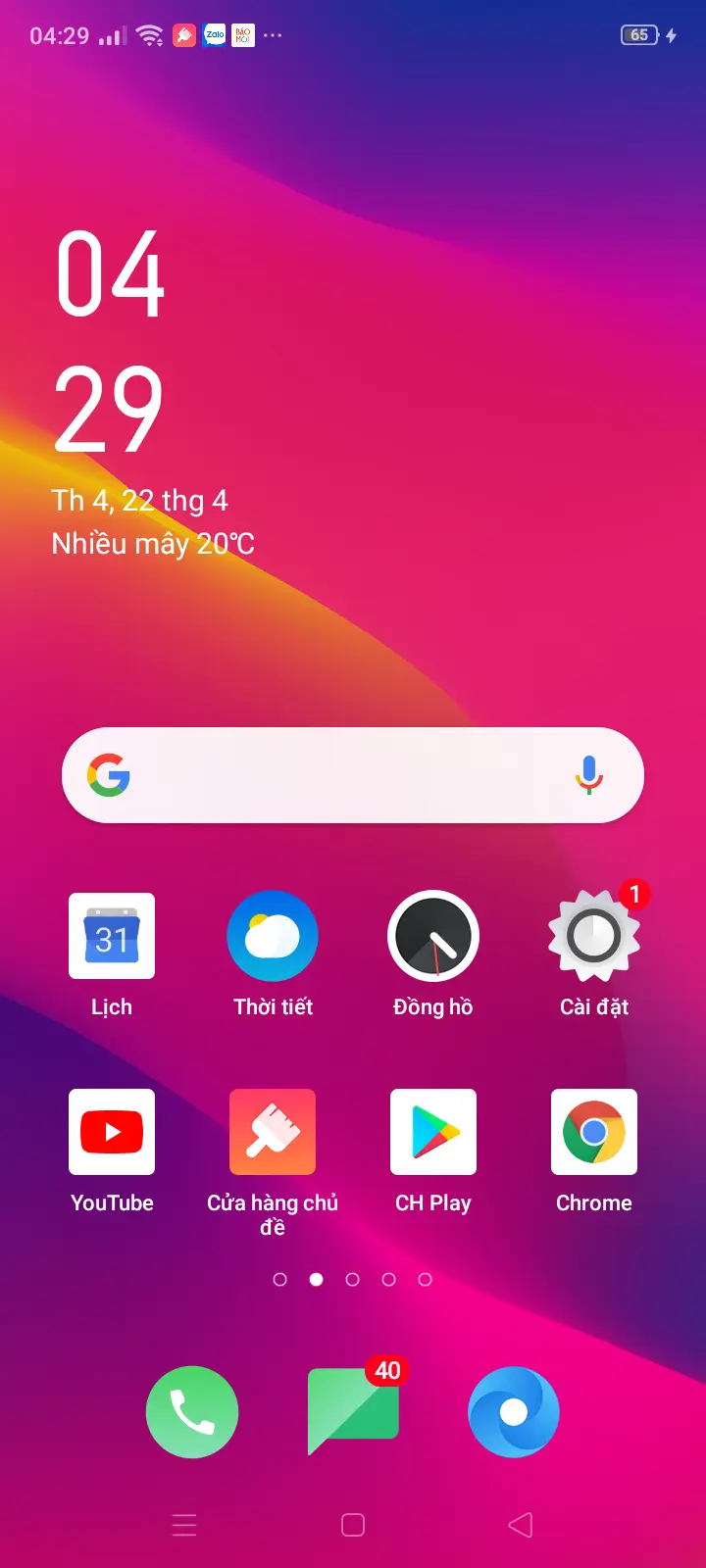 Khách hàng review Điện thoại OPPO A5 (2020) 128GB 5