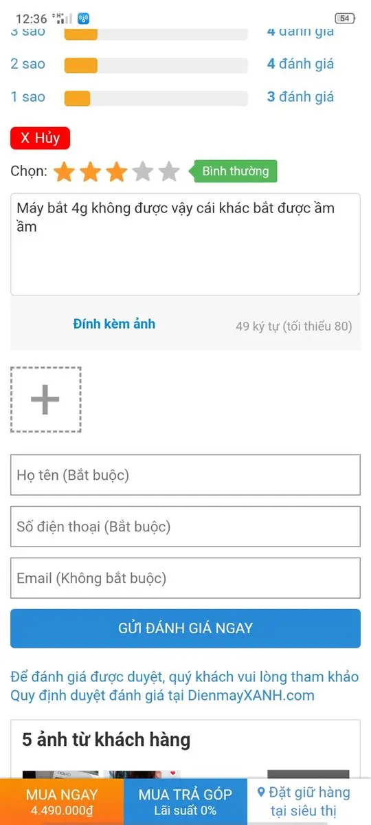Khách hàng review Điện thoại OPPO A31 (4GB/128GB) 2