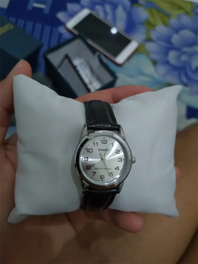 Khách hàng review Đồng hồ CASIO Timeless 25.1 mm Nữ LTP-V001L-7BUDF 5