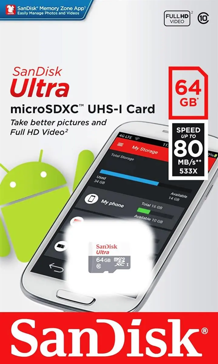 Khách hàng review Thẻ nhớ Apacer MicroSD 64GB class 10_U1 10