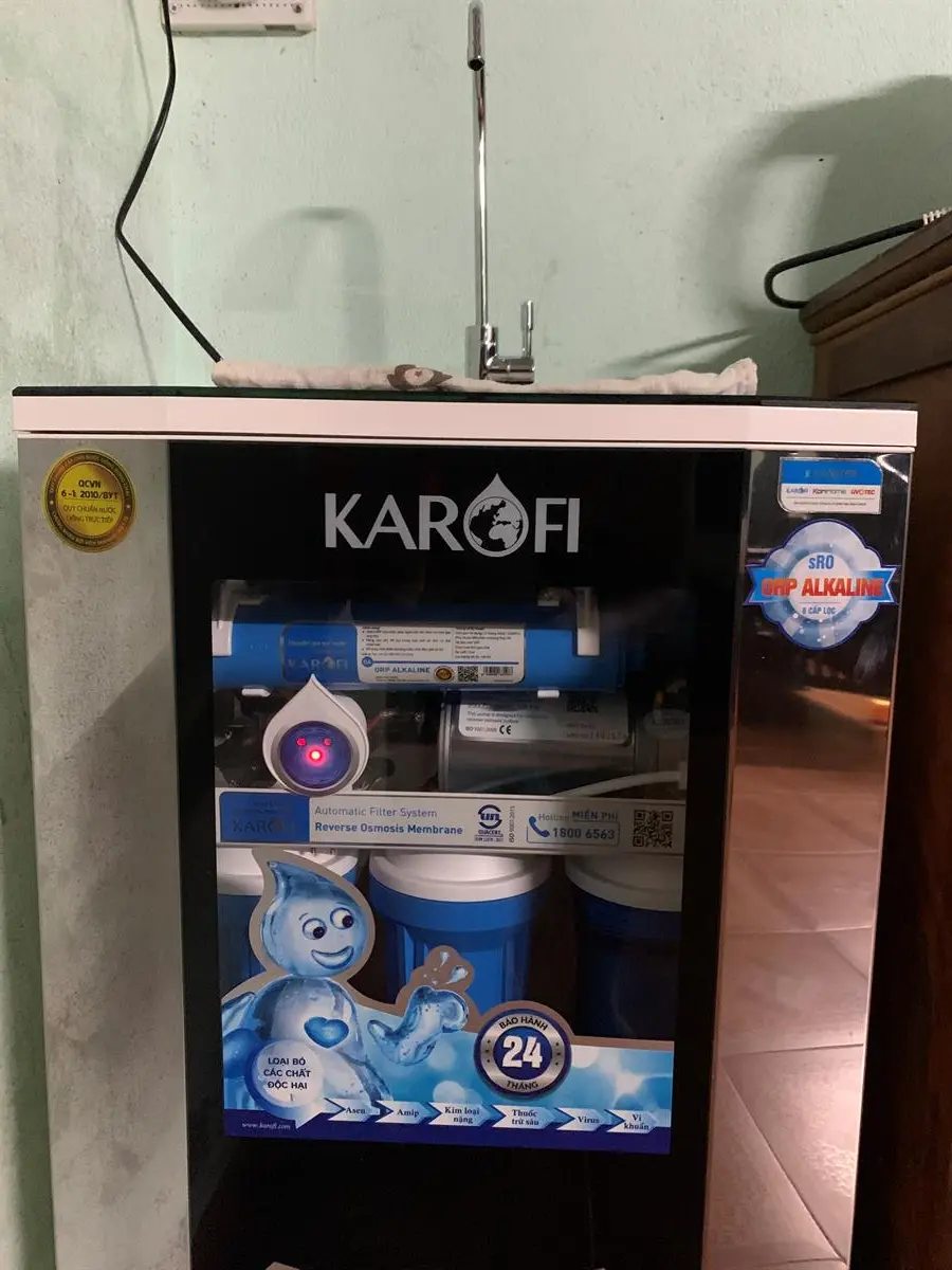Khách hàng review Máy lọc nước RO Karofi KSI80-A 8 lõi 19