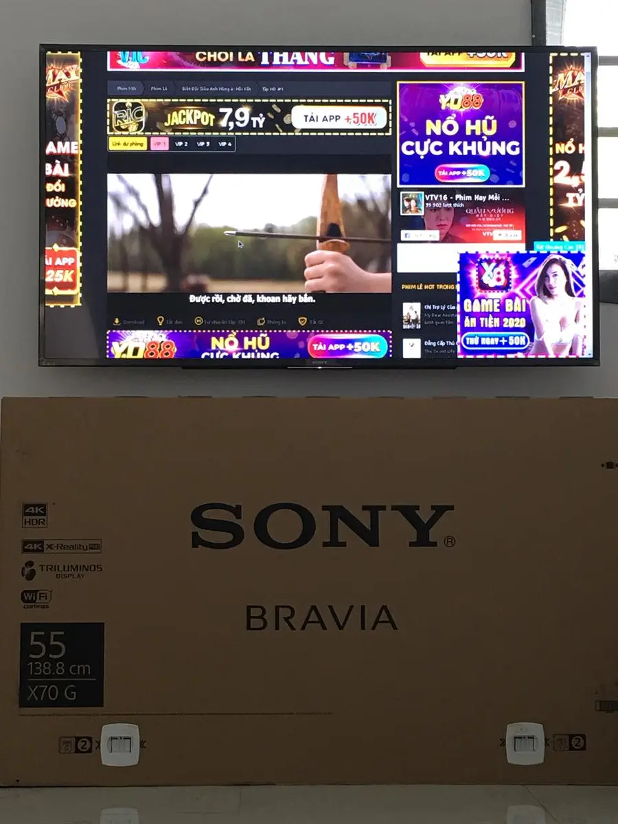 Khách hàng review Smart Tivi Sony 4K 55 inch KD-55X7000G 3