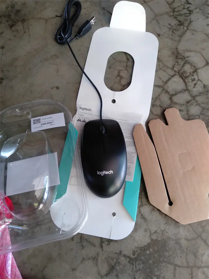 Khách hàng review Chuột Có dây Logitech M100r 3