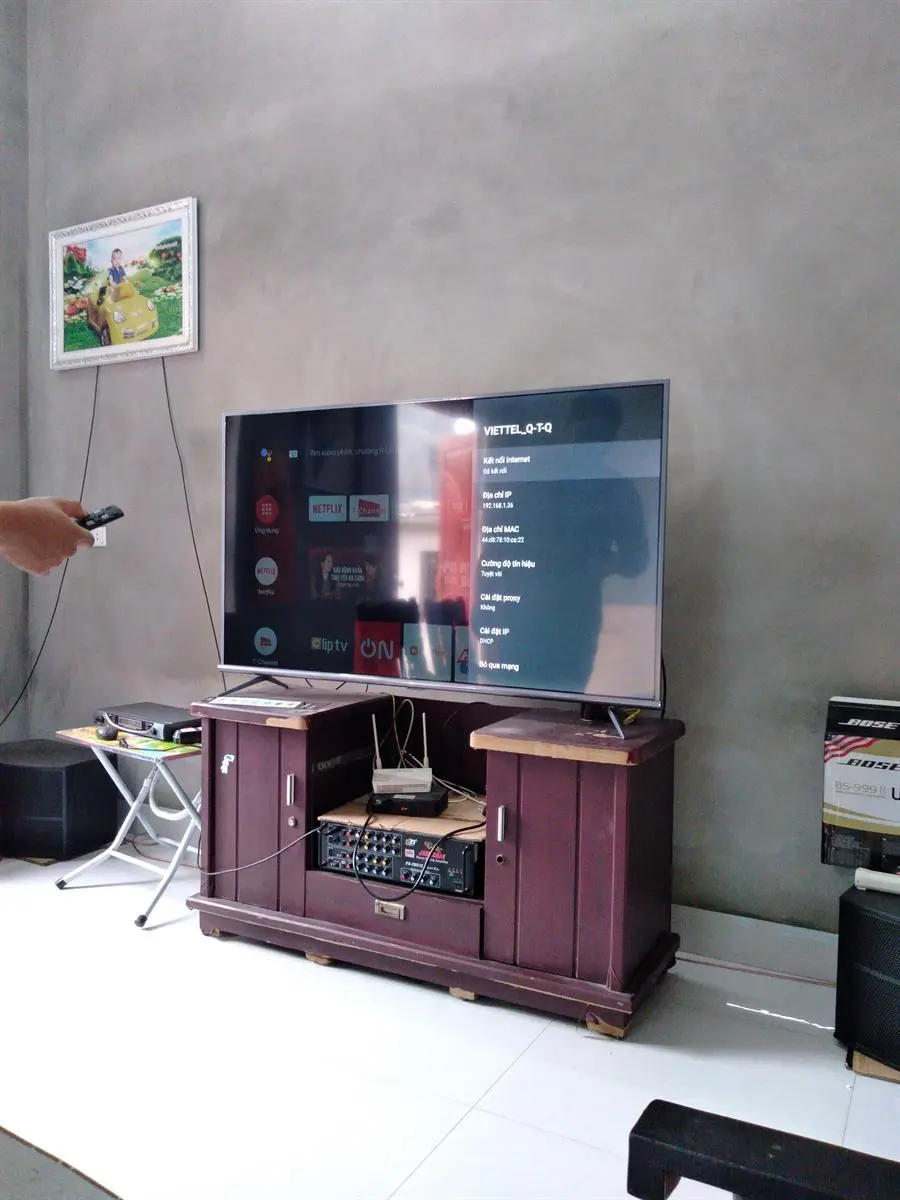 Khách hàng review Android Tivi TCL 4K 55 inch L55A8 1