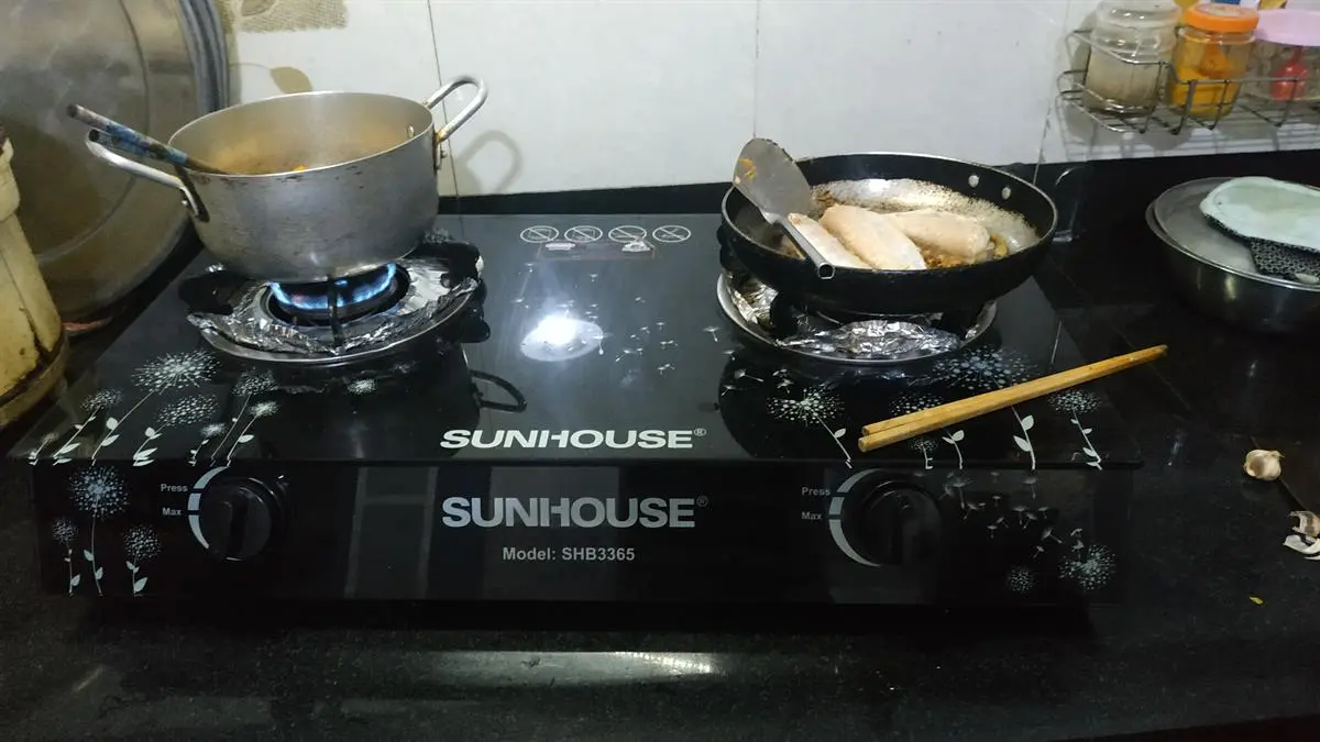 Khách hàng review Bếp ga đôi Sunhouse SHB3365 35