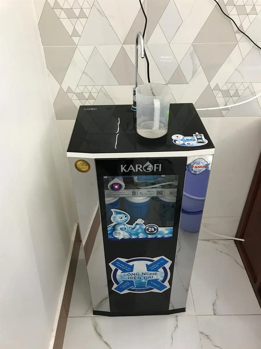 Khách hàng review Máy lọc nước RO Karofi KSI80-A 8 lõi 18