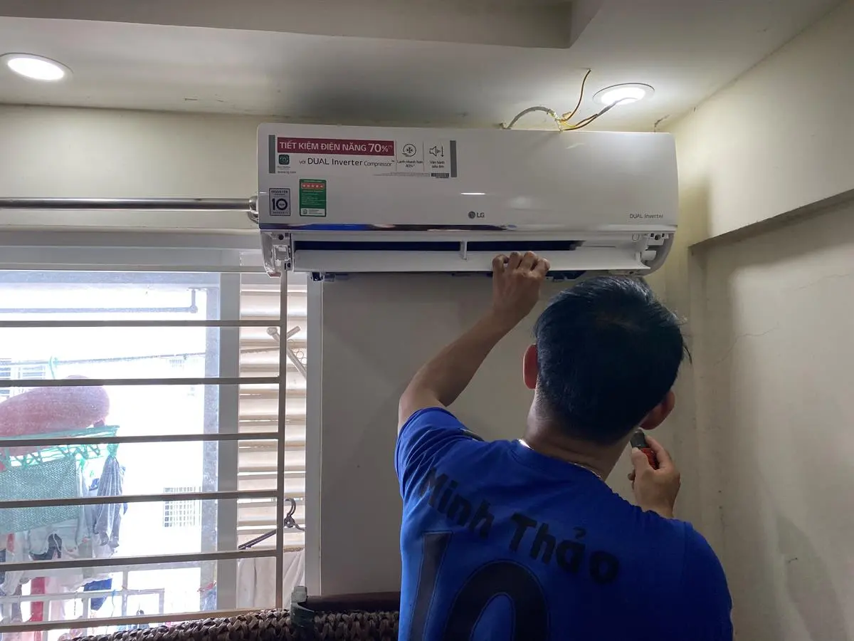 hách hàng review Máy lạnh LG Wifi Inverter 1.5 HP V13API 6