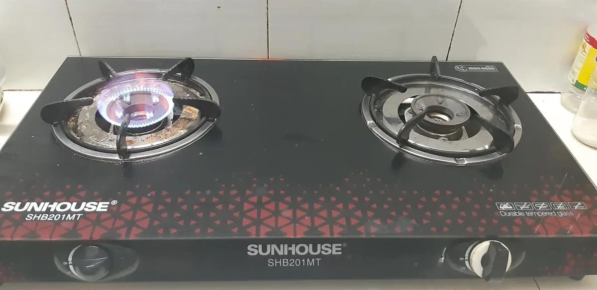 Khách hàng review Bếp ga đôi Sunhouse SHB 201MT 55
