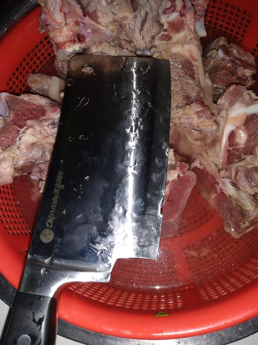 Khách hàng review Dao chặt inox DMX DCX003 1