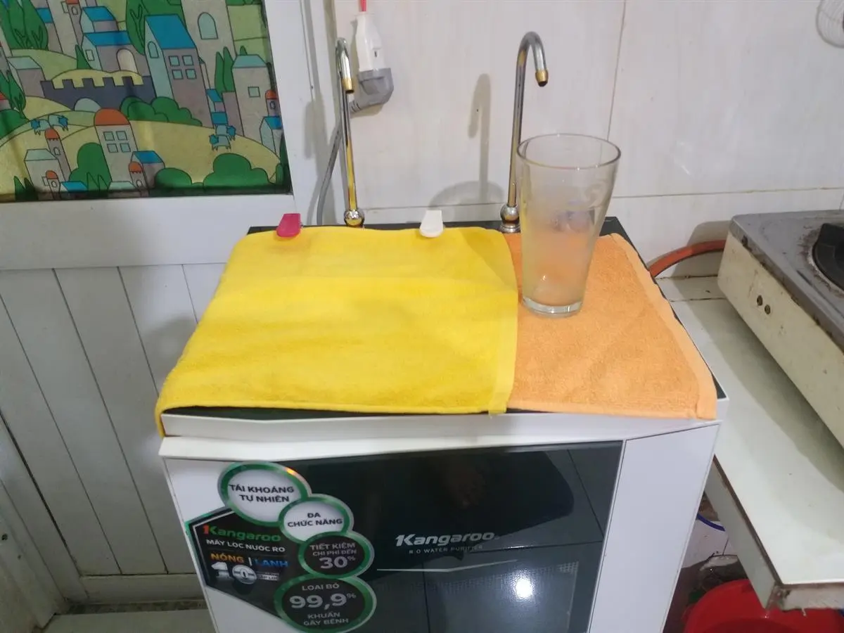 Khách hàng review Máy lọc nước RO nóng nguội lạnh Kangaroo KG10A3 10 lõi 54