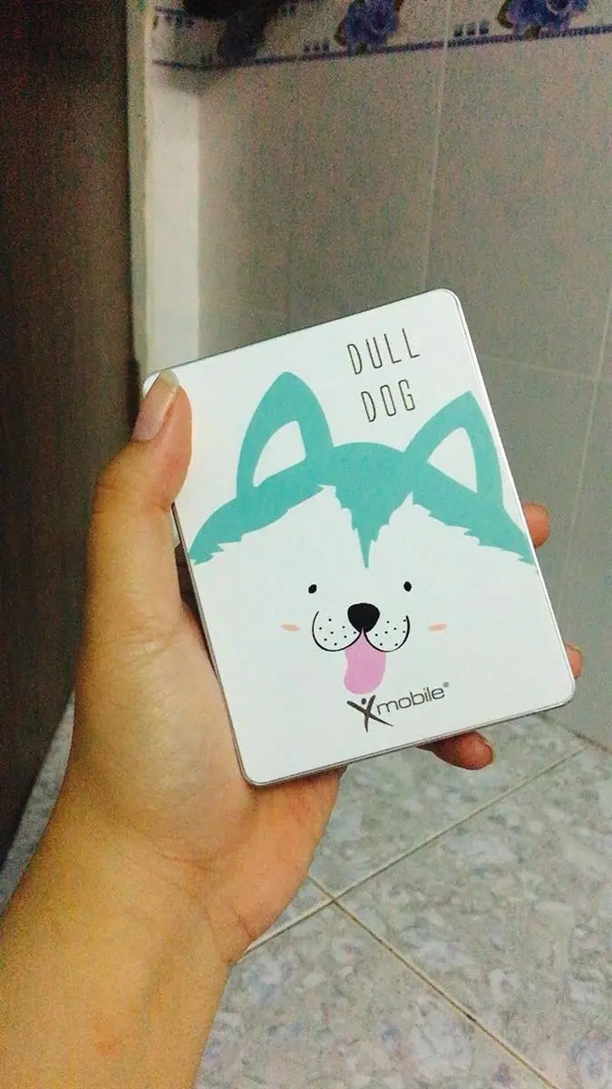 Khách hàng review Pin sạc dự phòng 10.000 mAh Type C Xmobile Gram 4 Dull Dog 1