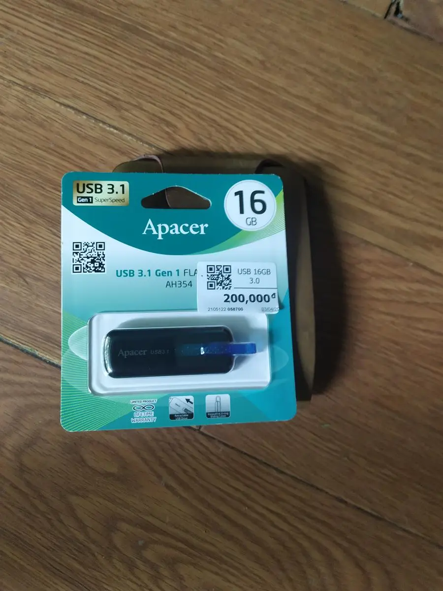 Khách hàng review USB 3.0 16GB Apacer AH354 1