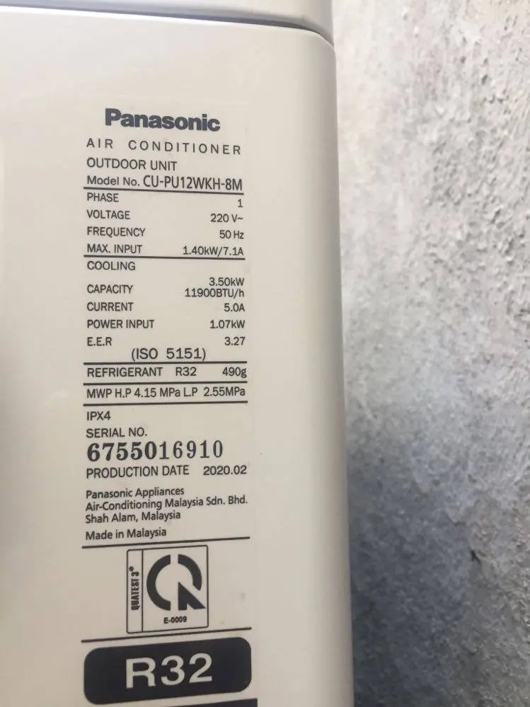 Khách hàng review Máy lạnh Panasonic Inverter 1.5 HP CU/CS-PU12WKH-8M 66