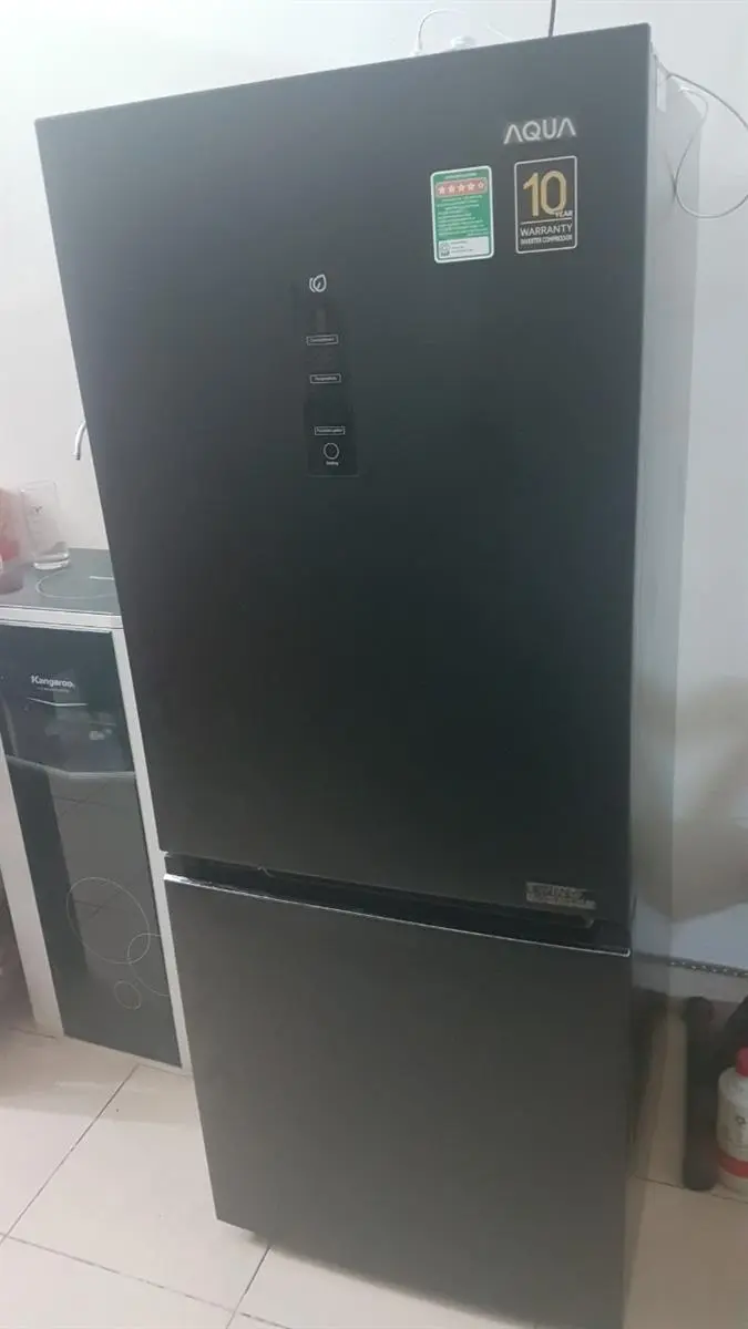 Khách hàng review Tủ lạnh Aqua Inverter 260 lít AQR-I298EB BS 18