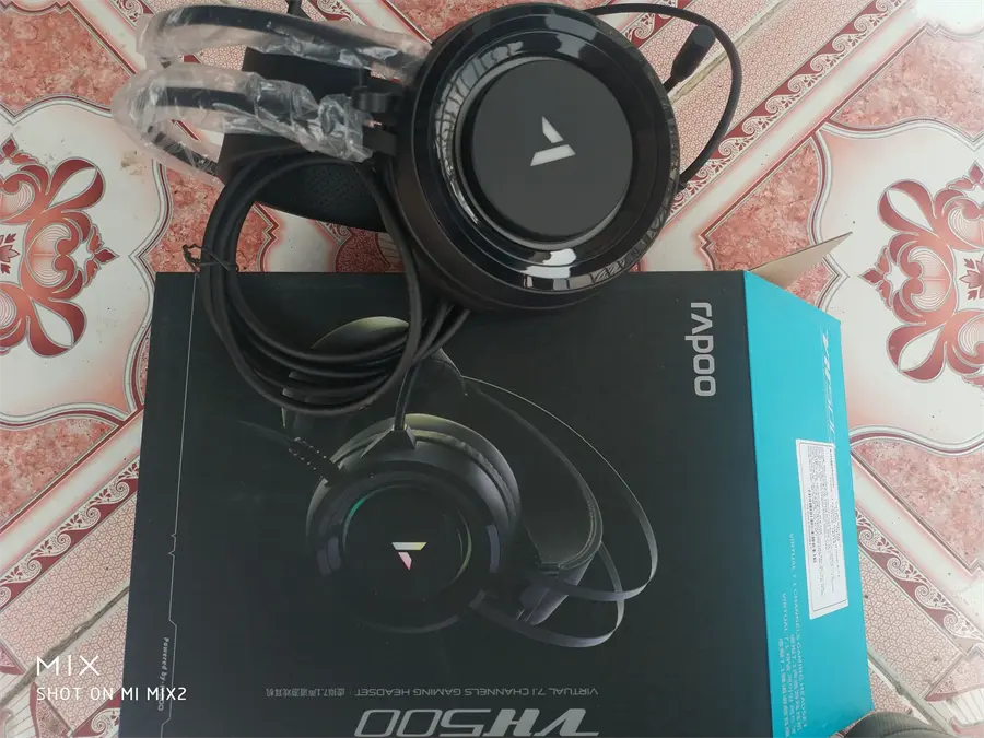 Khách hàng review Tai nghe Chụp Tai Gaming Rapoo VH500 7.1 2