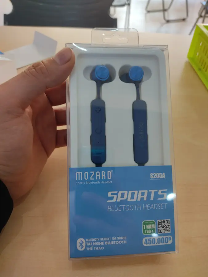 Khách hàng review Tai nghe Bluetooth Mozard S205A 3