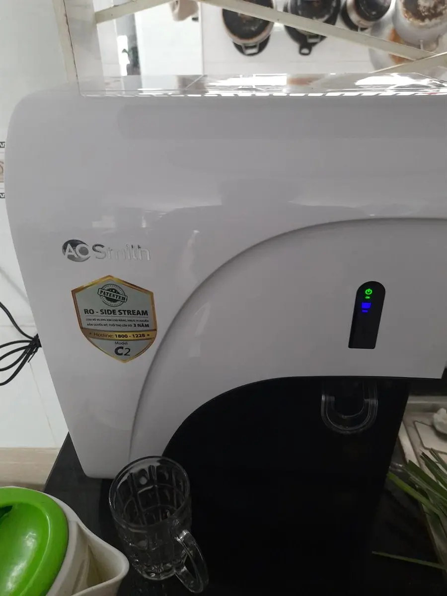 Khách hàng review Máy lọc nước RO AOSmith C2 4 lõi 8