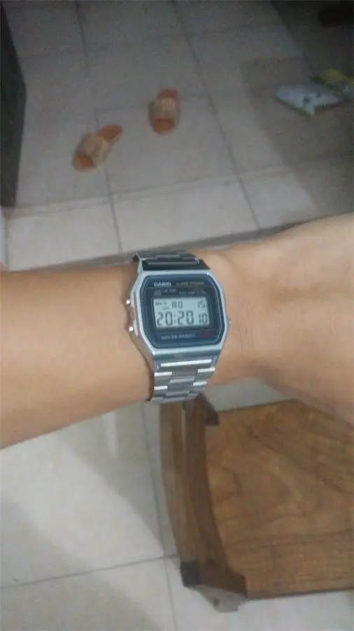 Khách hàng review Đồng hồ CASIO Vintage 30.2 mm Unisex A158WA-1DF 13