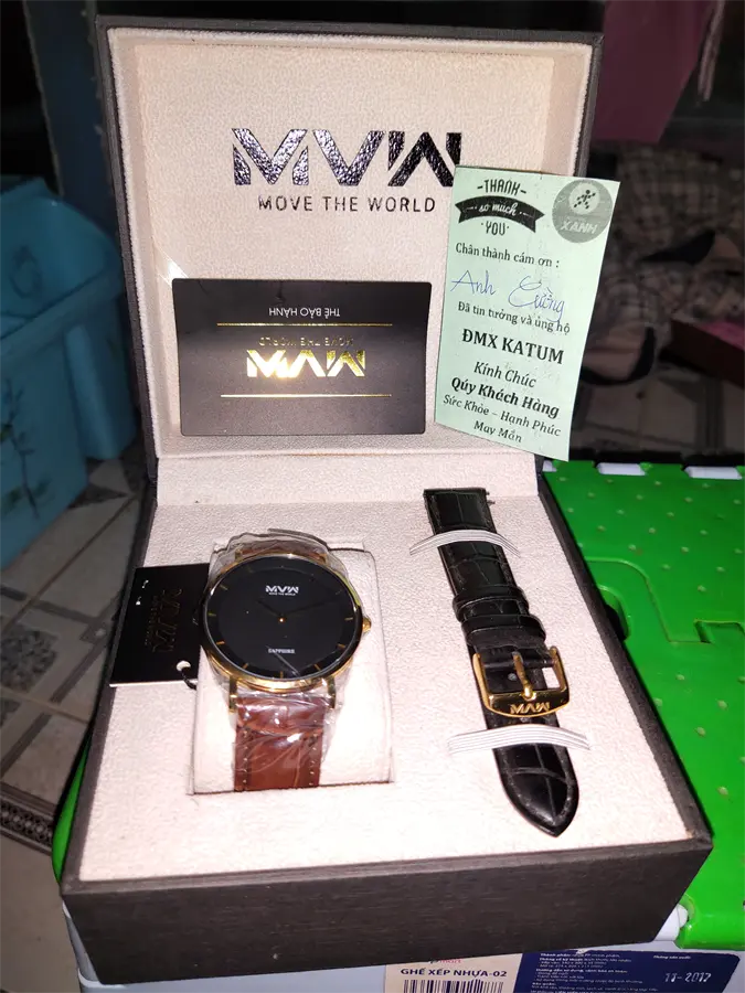Khách hàng review Đồng hồ Nam MVW ML010-01 1