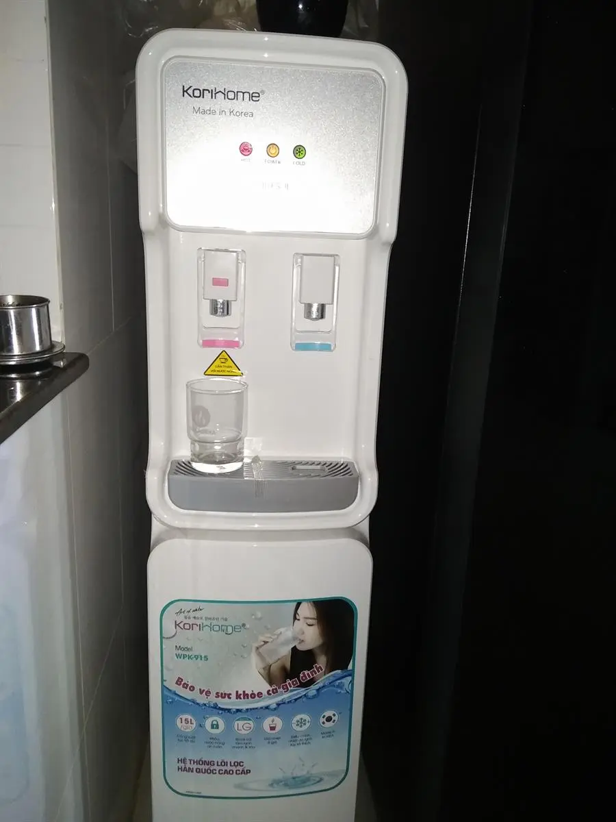 hách hàng review Máy lọc nước RO nóng lạnh Korihome WPK-915 9 lõi 6