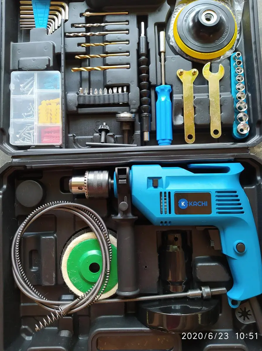 Khách hàng review Máy khoan điện Kachi MK-89 550W 4